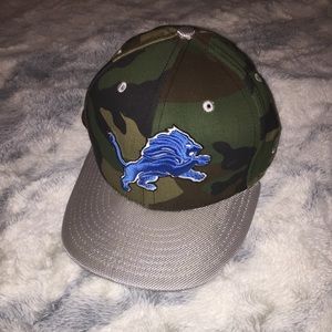 Detroit Lions fitted camo hat 🦁🏈